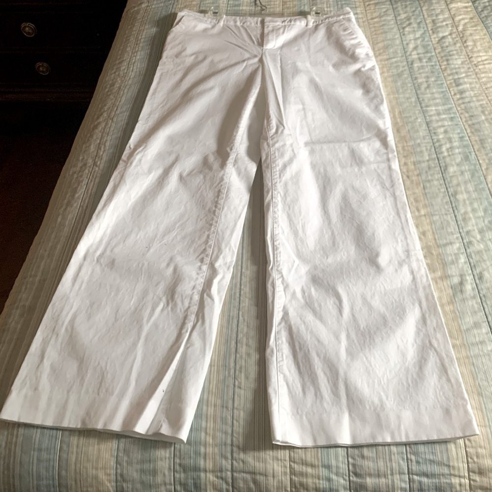 Lilly Pulitzer Main Line palazzo stretch pants 14